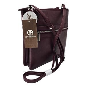 Giani Bernini Burgundy Shoulder Bag